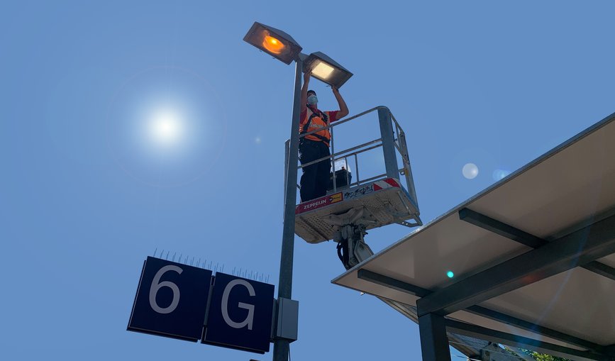 DB rüstet Siegburger Bahnhof auf klimafreundliche LEDs um